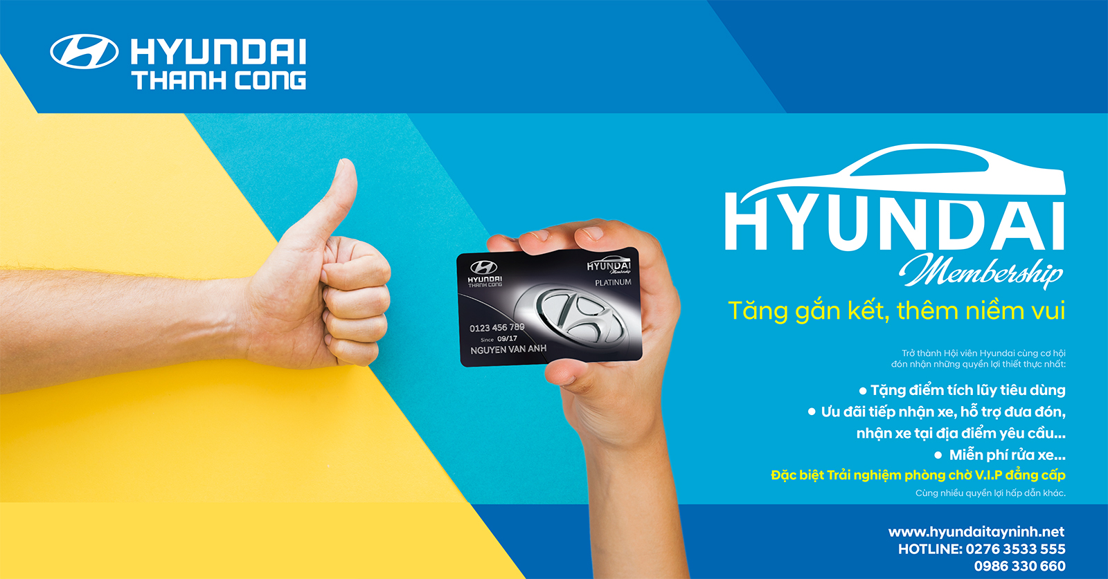 Hyundai Membership - Trải Nghiệm Quyền Lợi VIP